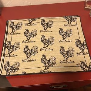 Rooster Table Settings